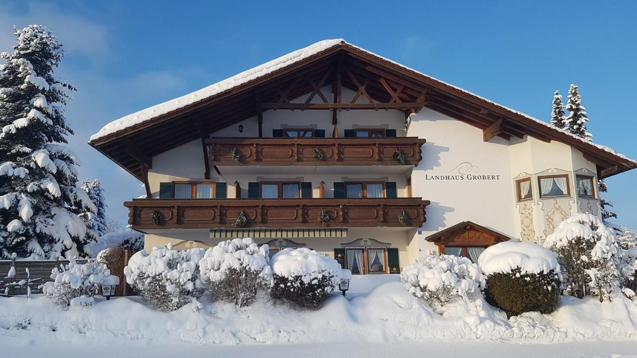 Landhaus Grobert Seeg Buitenkant foto